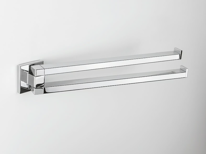 BASICQ B3712 - Swivel chromed brass towel rack _ Colombo Design